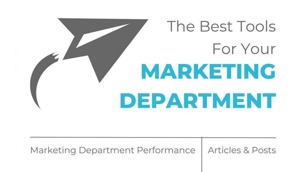 The best tools for your marketing department