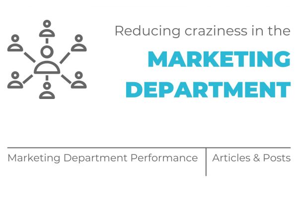 Reducing craziness in the marketing department - MOCK, the agency