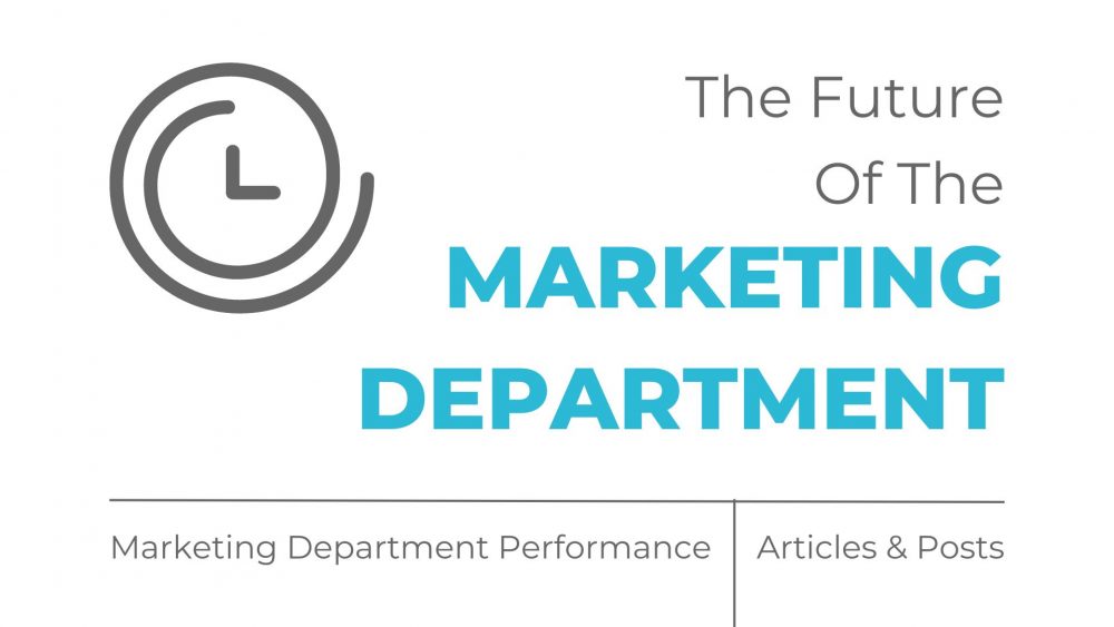 The Future of the Marketing Department