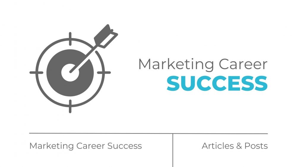 Marketing Career Success