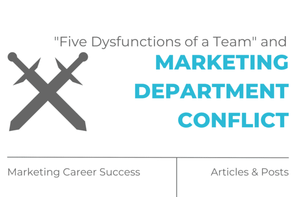 Five Dysfunctions of a Team and Marketing Department Conflict