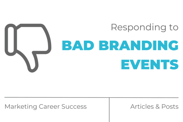 Responding to bad branding events