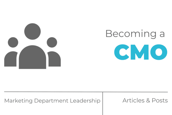 Becoming a CMO