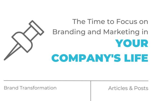 When to prioritize branding and marketing in your company’s life