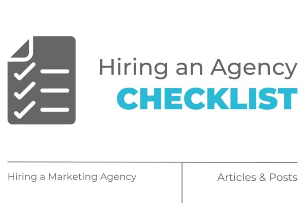 Hiring an agency checklist.