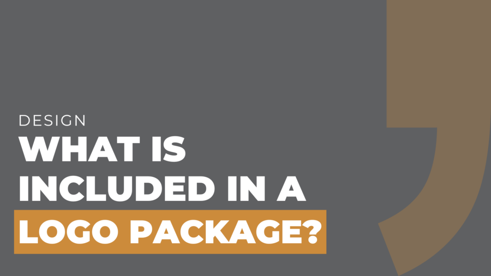 What is Included in a Logo Package