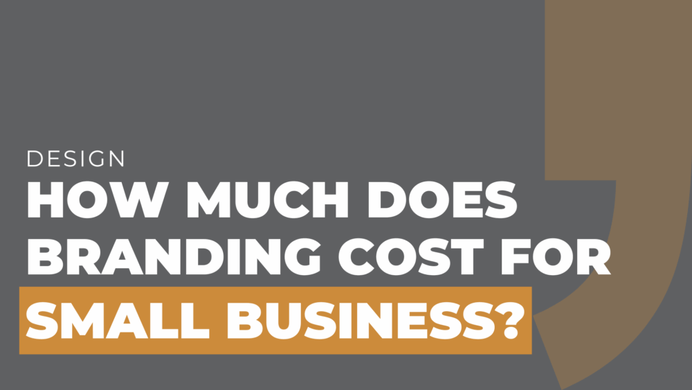 How much does branding cost for small business
