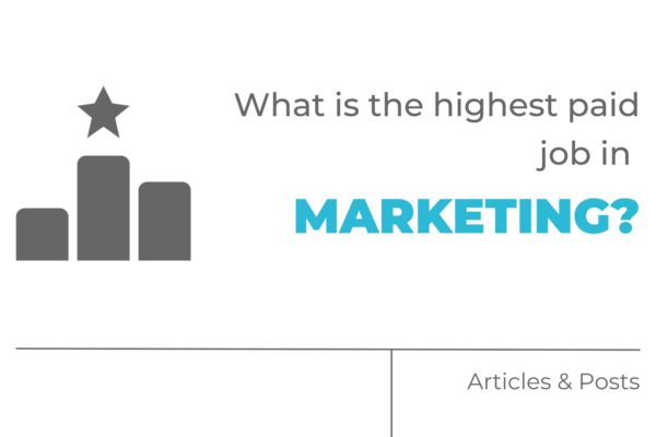 What is the highest paid job in marketing?