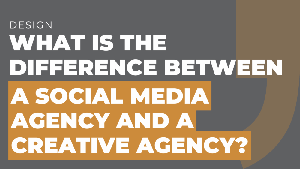 What is the difference between a social media agency and a creative agency