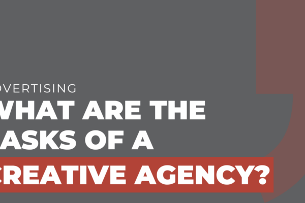 What are the tasks of a creative agency