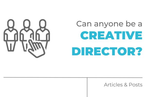 Can anyone be a creative director?