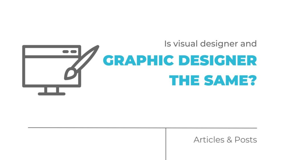 Is visual designer and graphic designer same?