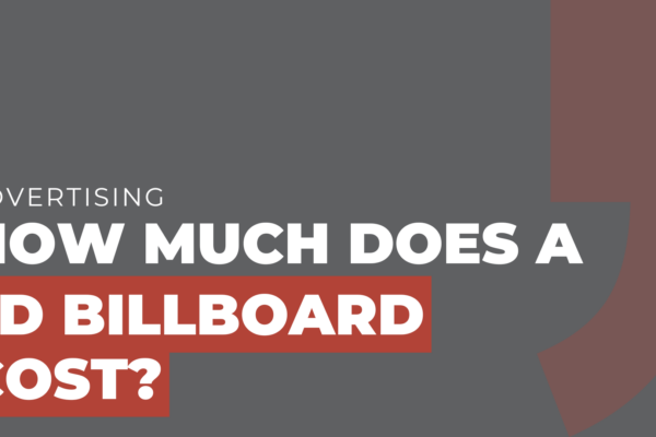 How much does a 3D billboard cost