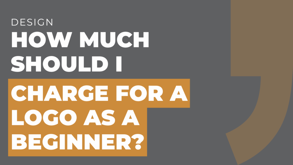 How much should I charge for a logo as a beginner
