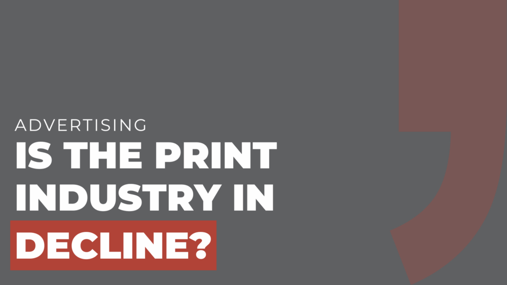 is the print industry in decline