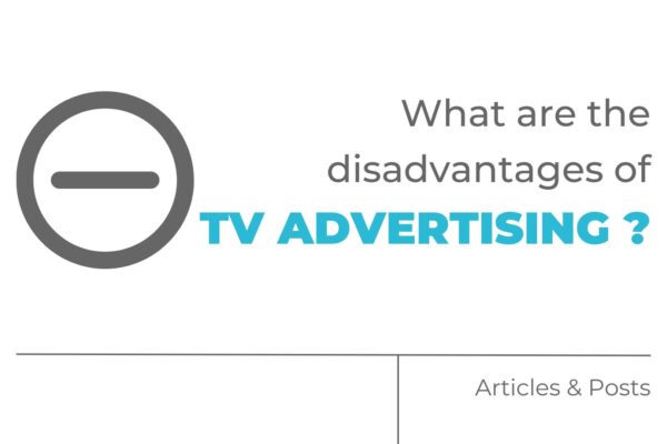 What are the disadvantages of TV advertising?