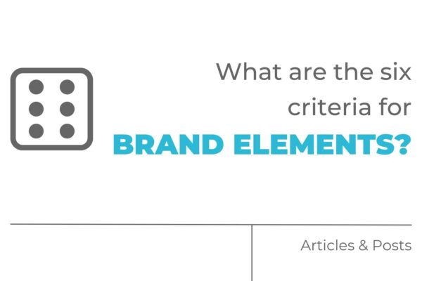 What are the Six Criteria for Brand Elements