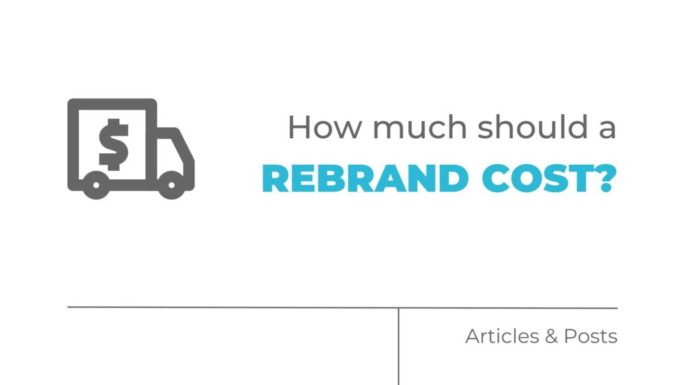 How much should a rebrand cost?