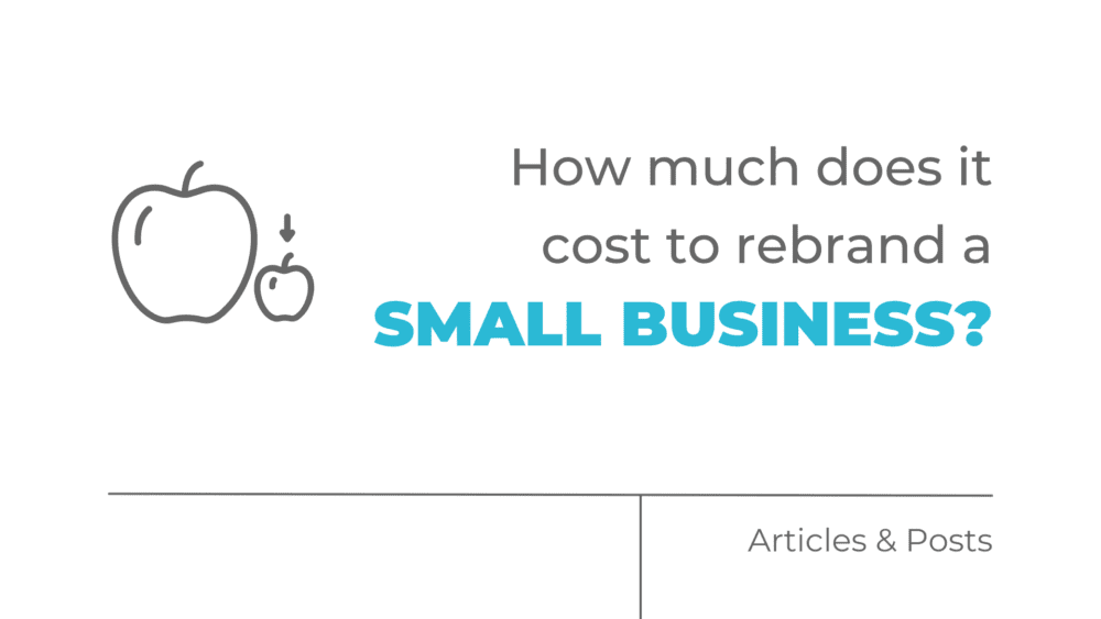 How much does it cost to rebrand a small business?