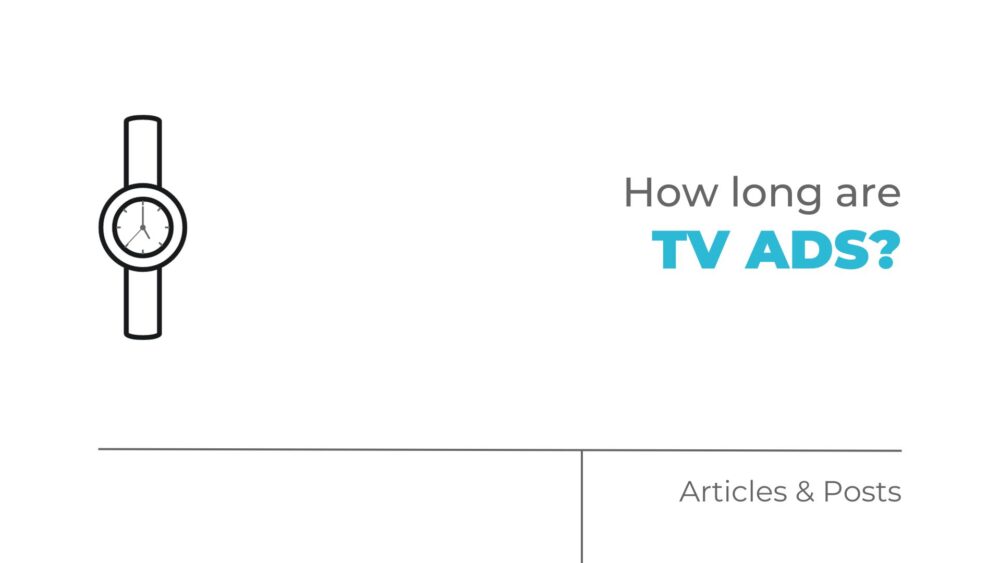 How long are TV ads?