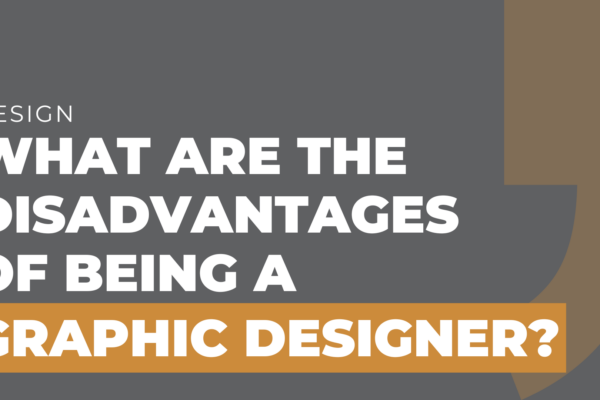 What are the disadvantages of being a graphic designer