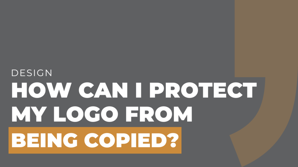 How can I protect my logo from being copied