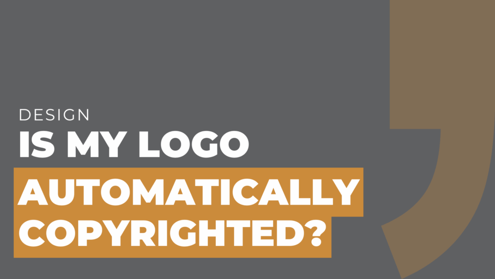 Is my logo automatically copyrighted