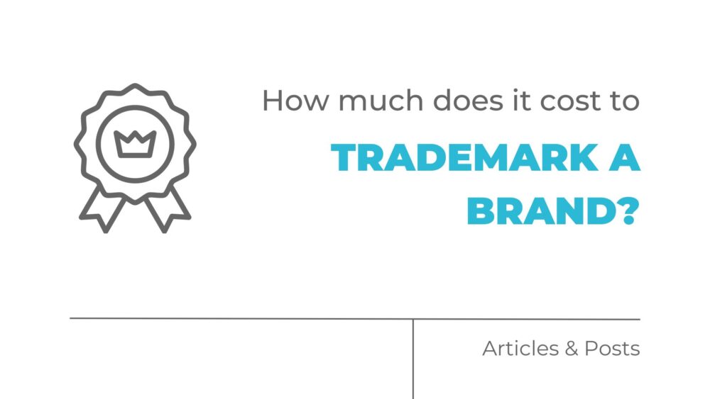 How much does it cost to trademark a brand