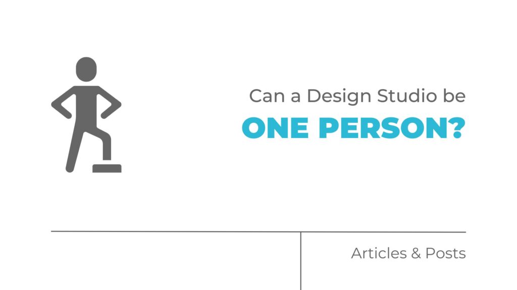 Can a Design Studio be one person