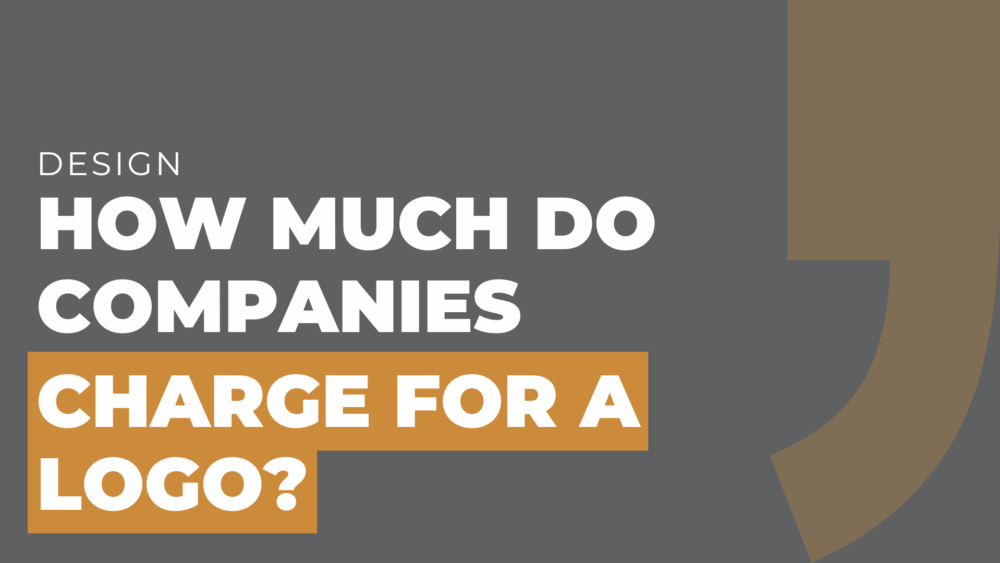 How much do companies charge for a logo