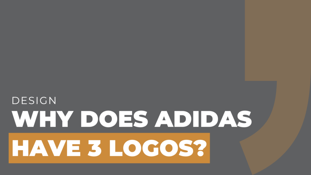 Why does Adidas have 3 logos