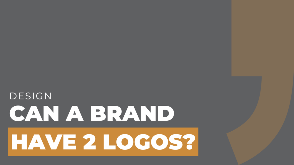 Can a Brand Have 2 Logos?