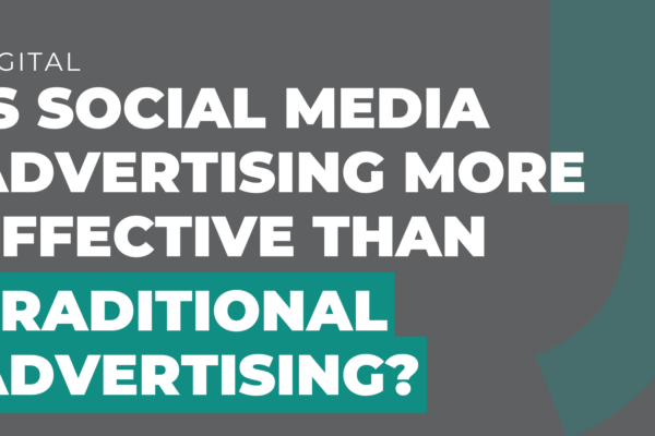 Is social media advertising more effective than traditional advertising