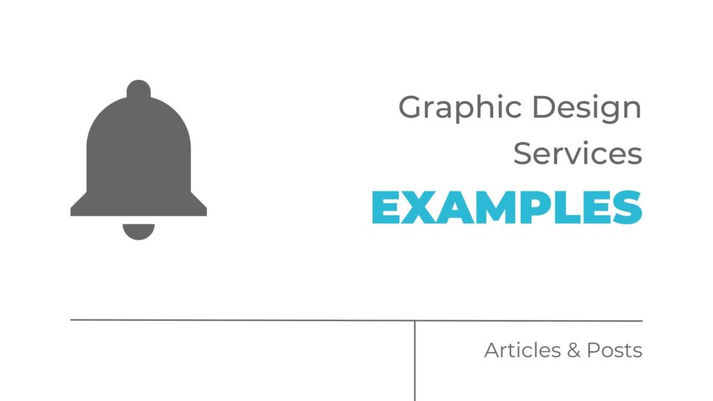 graphic design services examples