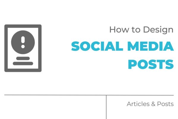 how to design social media posts