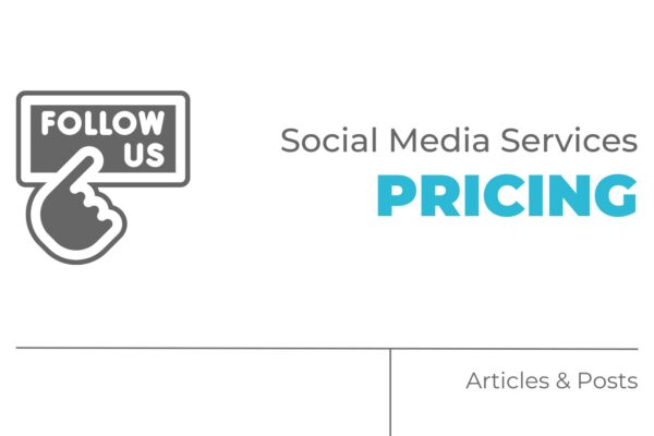 social media services pricing