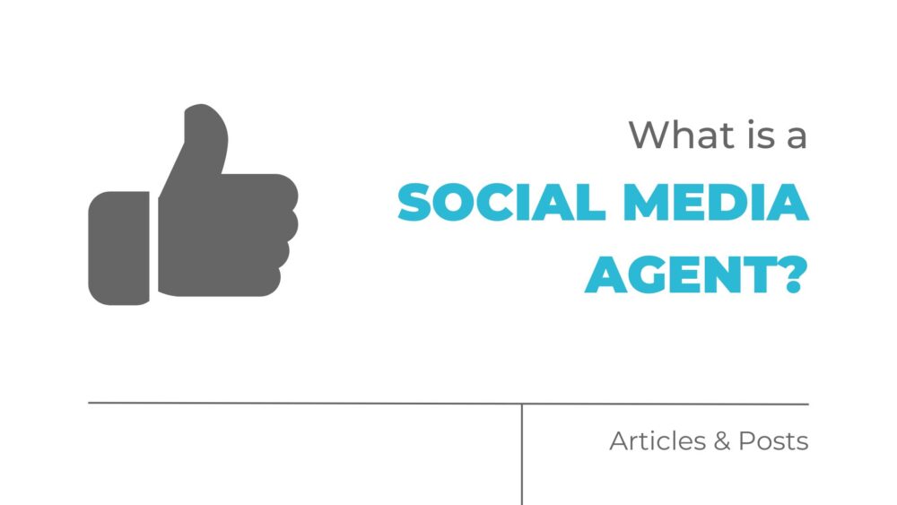 what is a social media agent