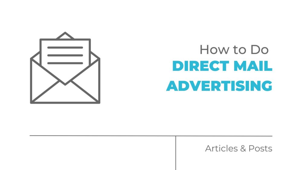 how to do direct mail advertising