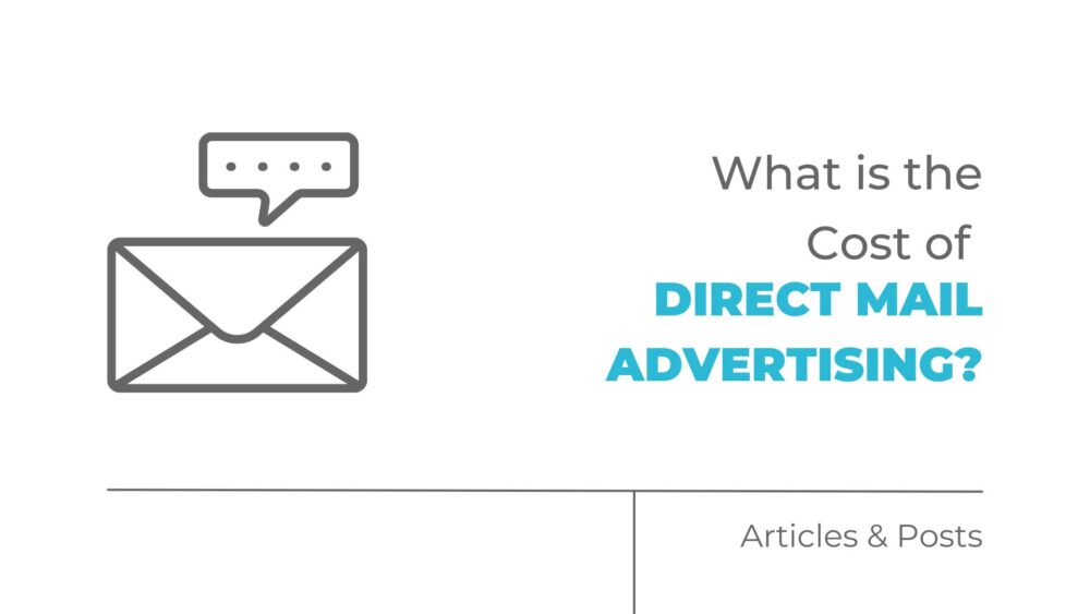 what is the cost of direct mail advertising