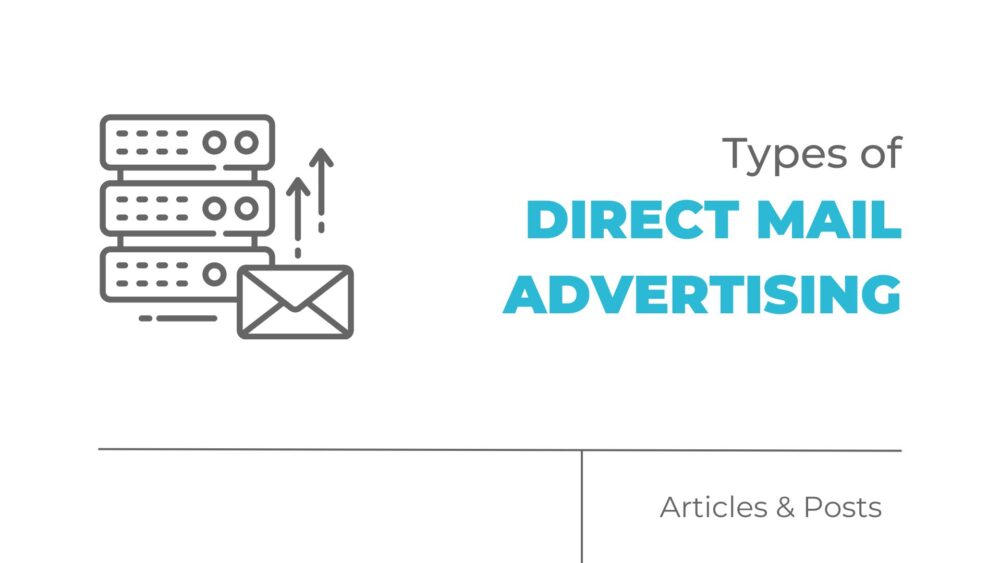 types of direct mail advertising