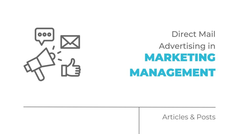 direct mail advertising in marketing management