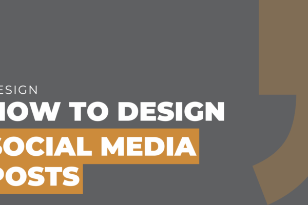 how to design social media posts