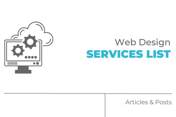 web design services list