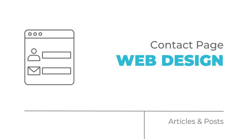 contact page web design