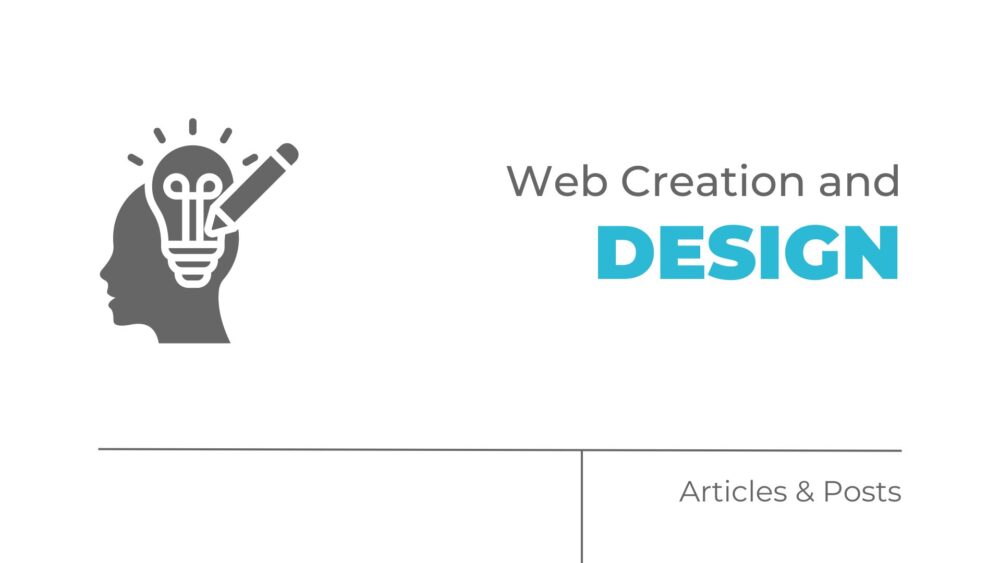 web creation and design