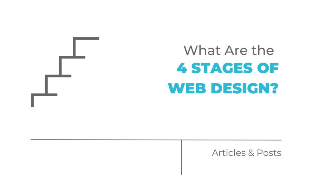 what are the 4 stages of web design