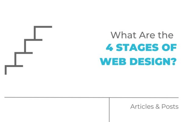 what are the 4 stages of web design