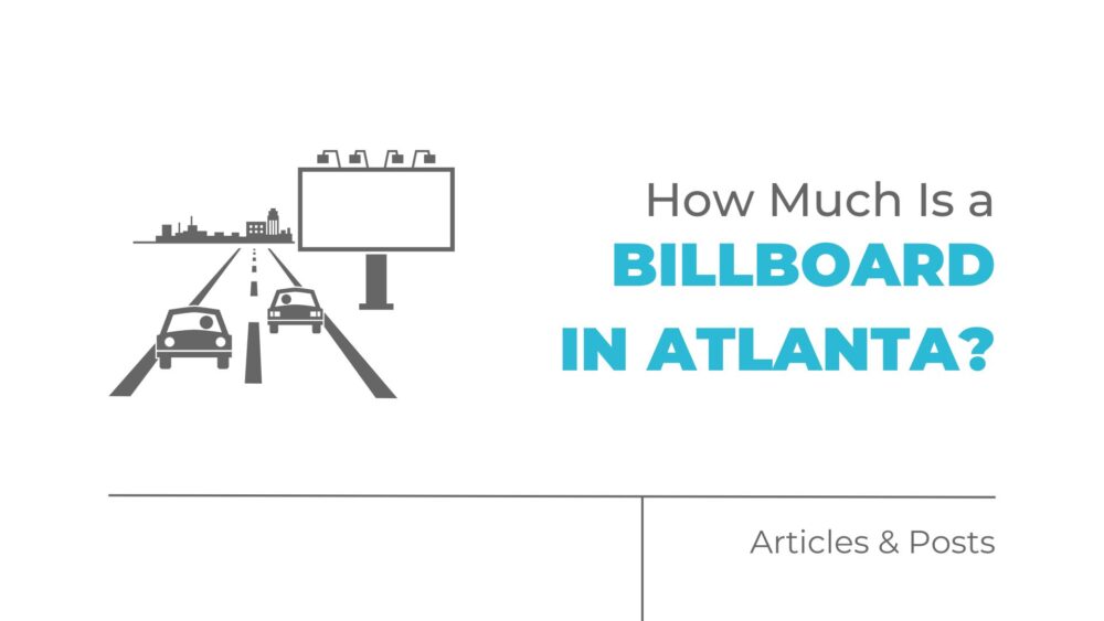 how much is a billboard in atlanta