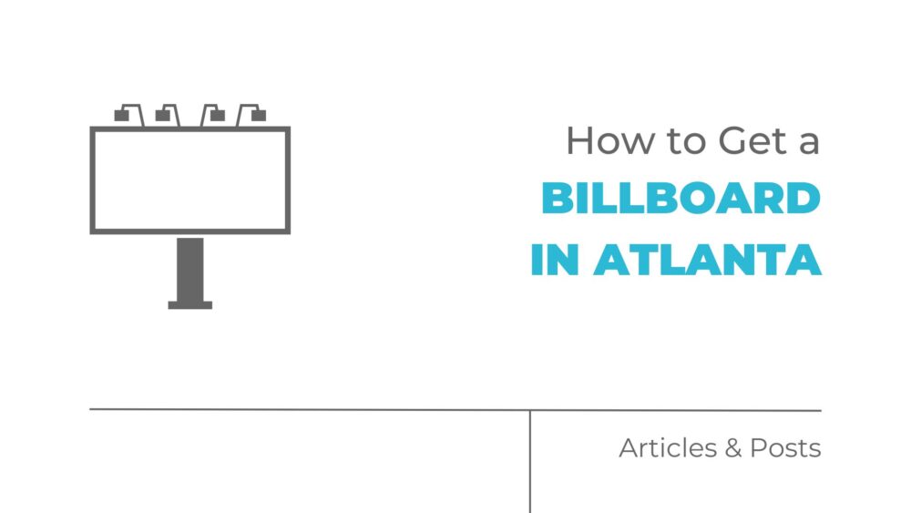 how to get a billboard in atlanta