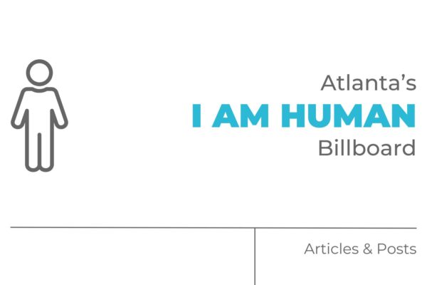 I am Human billboard